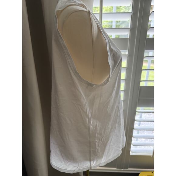 Lululemon Women’s White Muscle Tank Top – 8 - Picture 2 of 5
